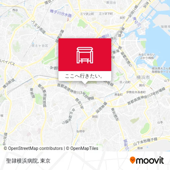 聖隷横浜病院地図