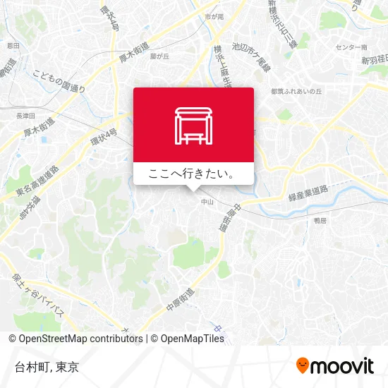 台村町地図