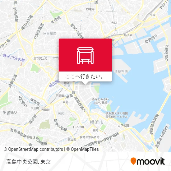 高島中央公園地図