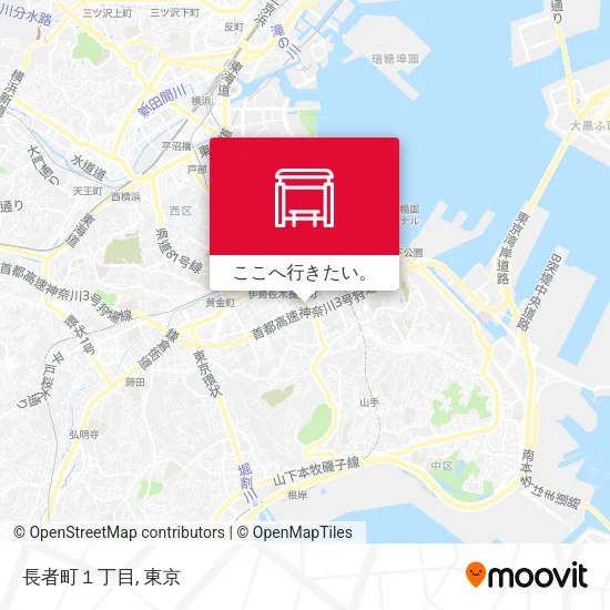 長者町１丁目地図