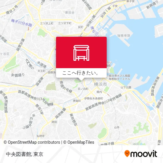 中央図書館地図