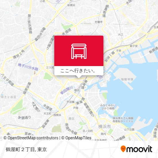鶴屋町２丁目地図