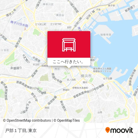 戸部１丁目地図