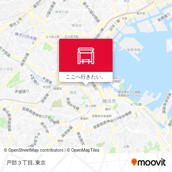 戸部３丁目地図