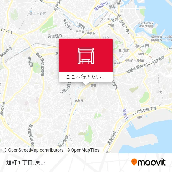 通町１丁目地図