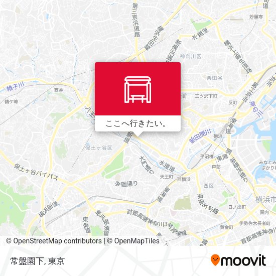 常盤園下地図