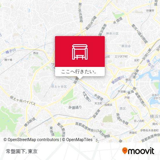 常盤園下地図