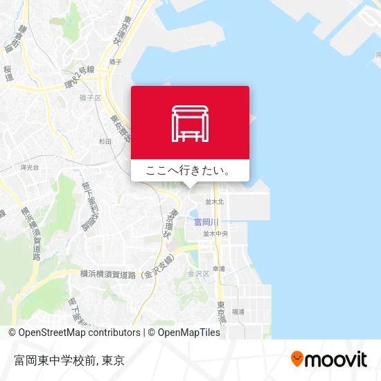 富岡東中学校前地図