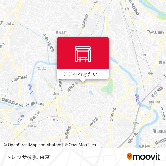 トレッサ横浜地図