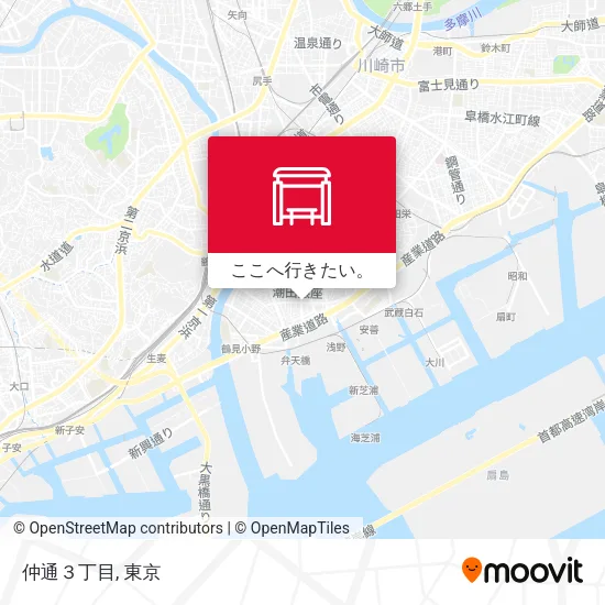 仲通３丁目地図