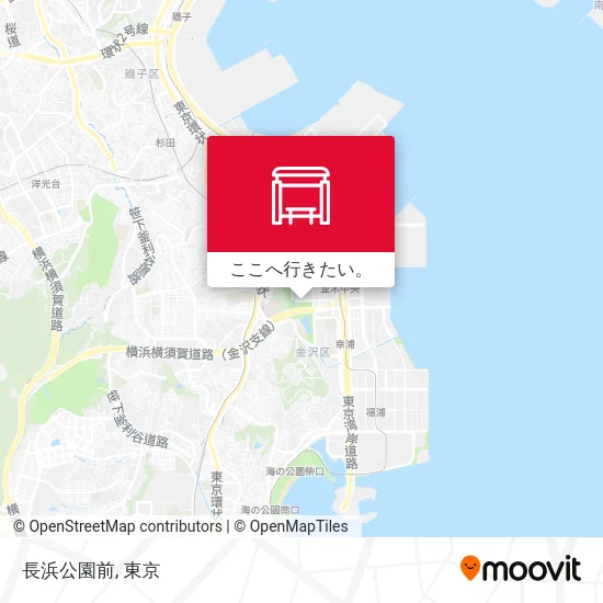 長浜公園前地図