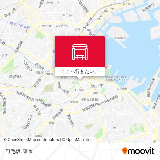 野毛坂地図