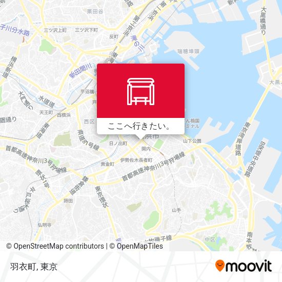 羽衣町地図
