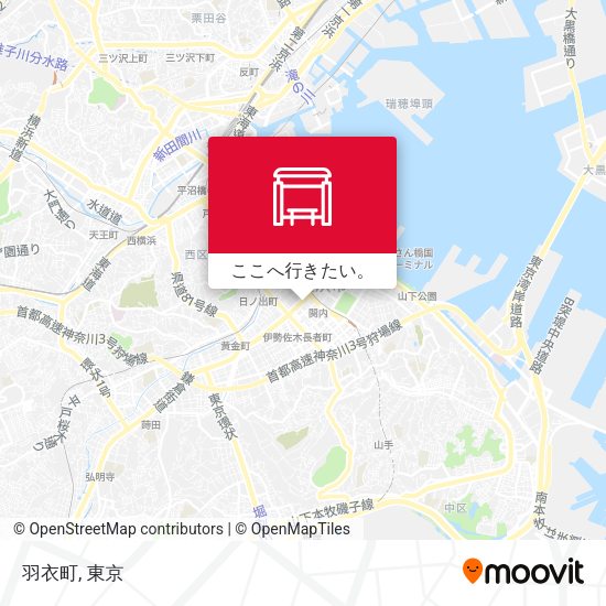 羽衣町地図