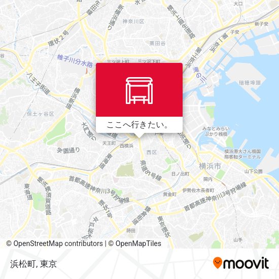 浜松町地図