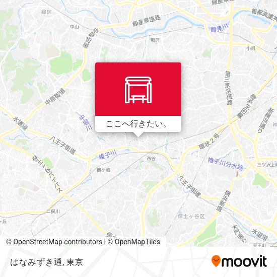 はなみずき通地図