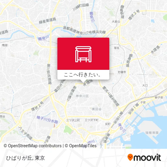 ひばりが丘地図