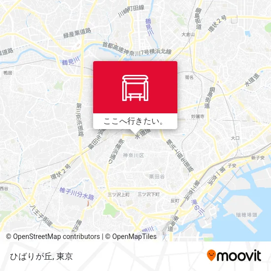 ひばりが丘地図