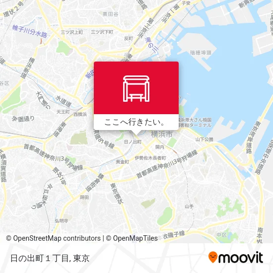 日の出町１丁目地図