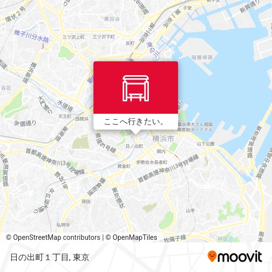日の出町１丁目地図