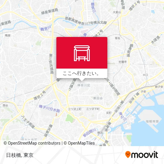 日枝橋地図