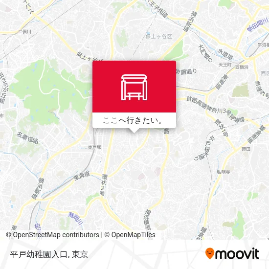 平戸幼稚園入口地図