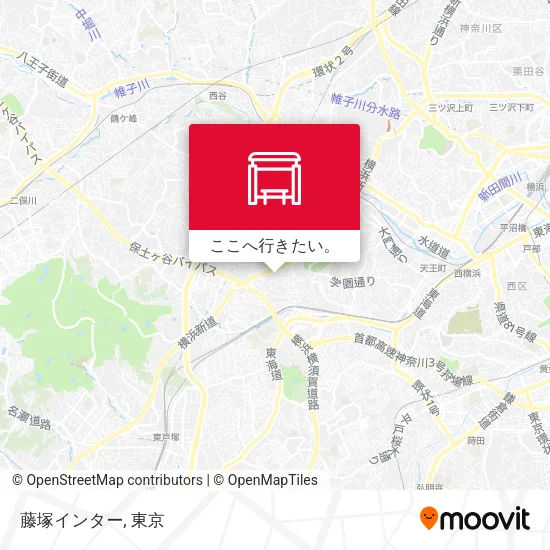 藤塚インター地図