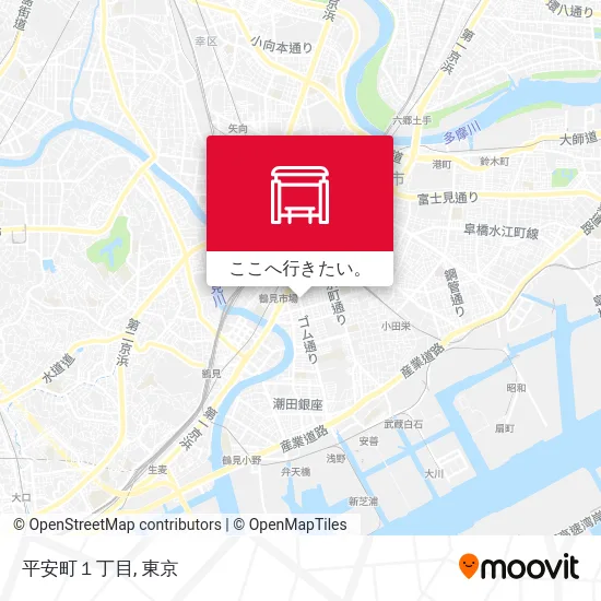 平安町１丁目地図