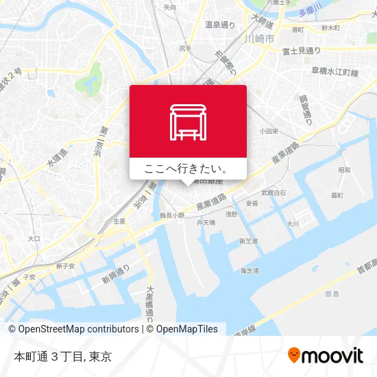 本町通３丁目地図