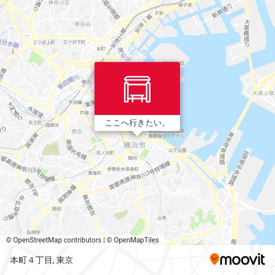 本町４丁目地図