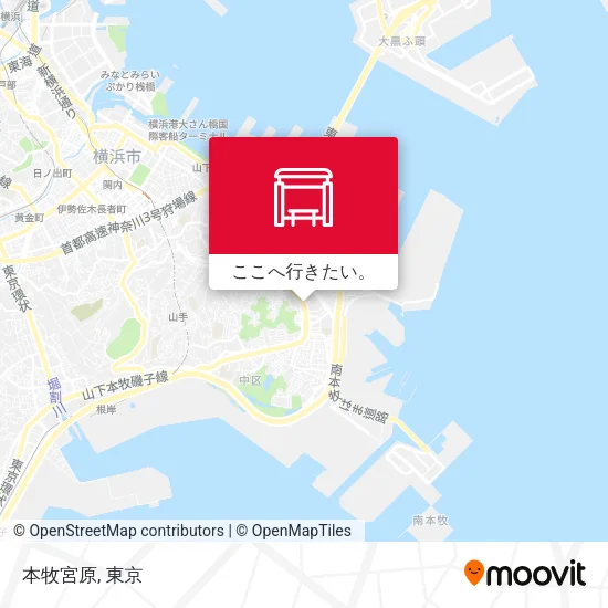 本牧宮原地図