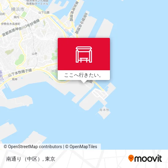 南通り（中区）地図