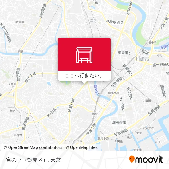 宮の下（鶴見区）地図