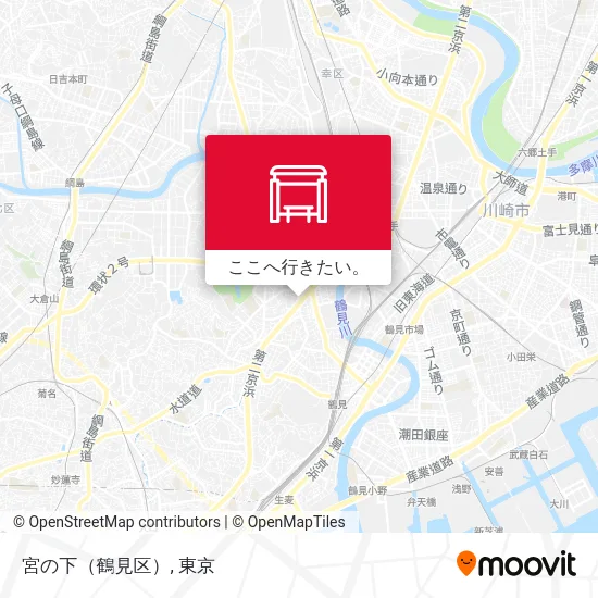 宮の下（鶴見区）地図