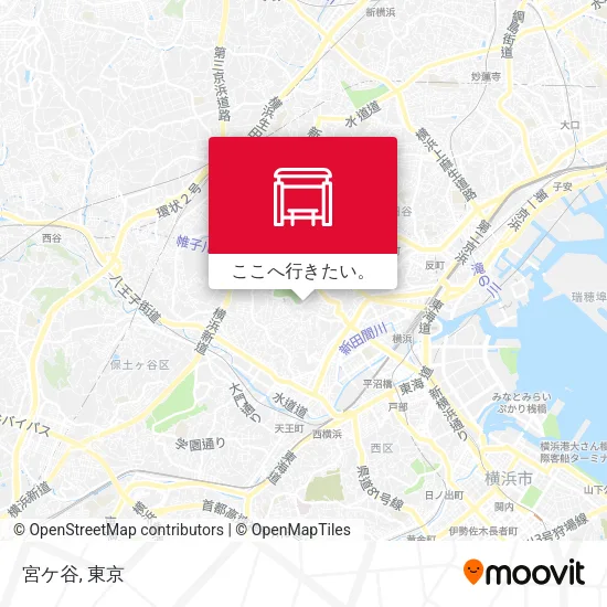 宮ケ谷地図
