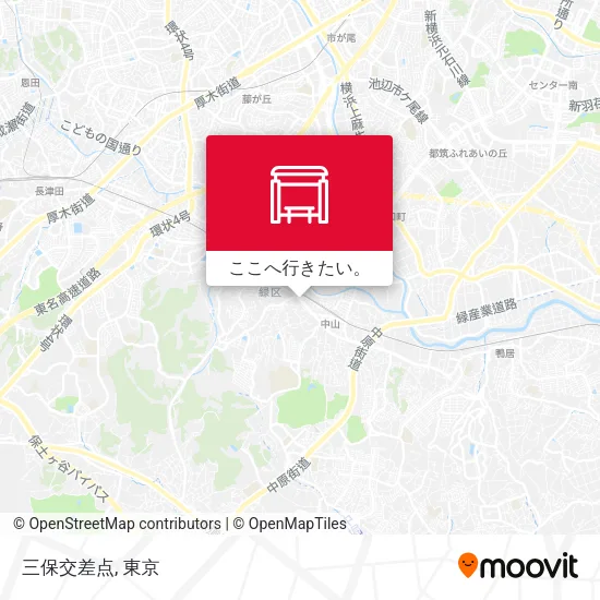 三保交差点地図