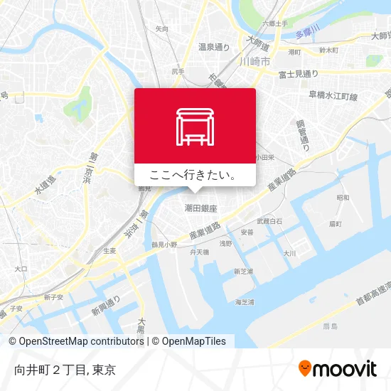 向井町２丁目地図