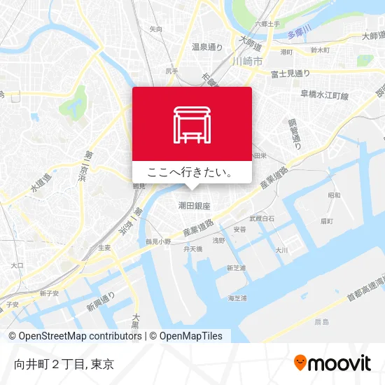 向井町２丁目地図