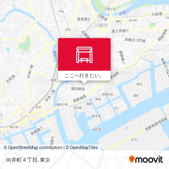 向井町４丁目地図