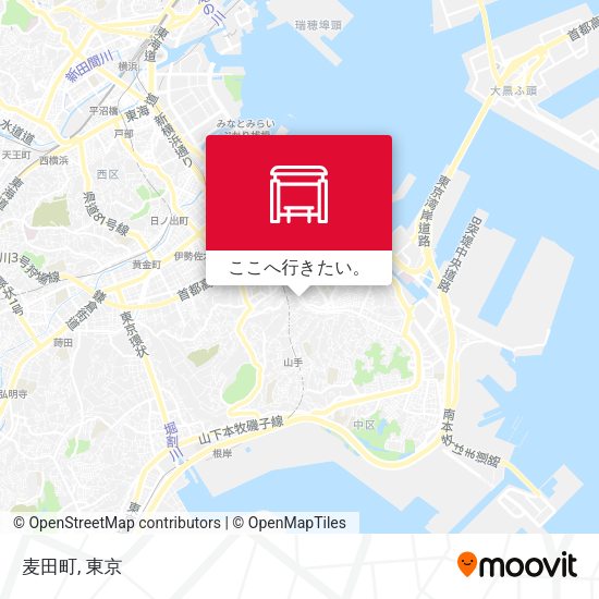 麦田町地図