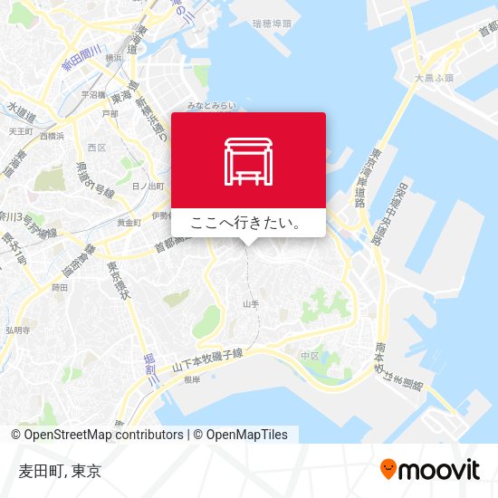麦田町地図