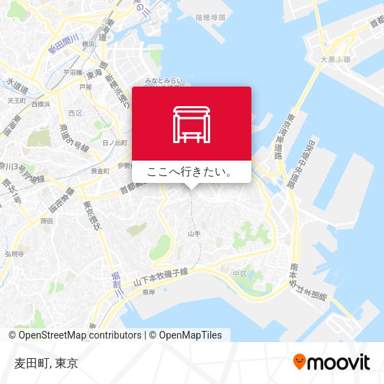麦田町地図