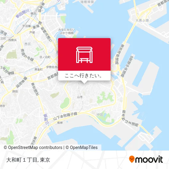 大和町１丁目地図