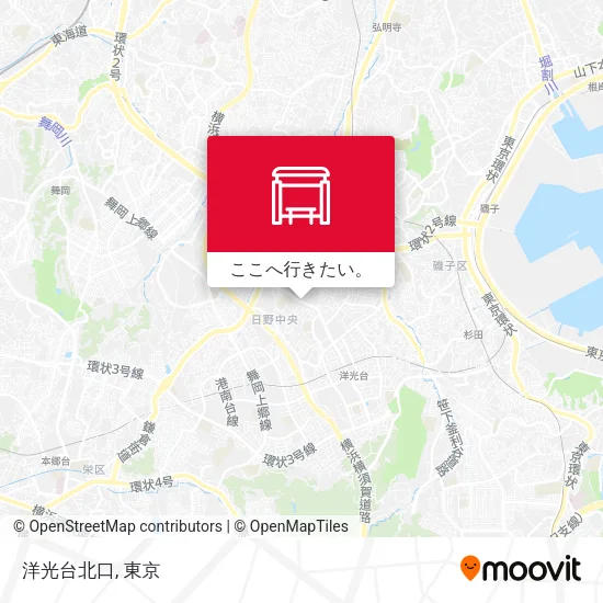 洋光台北口地図