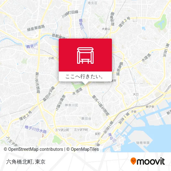 六角橋北町地図