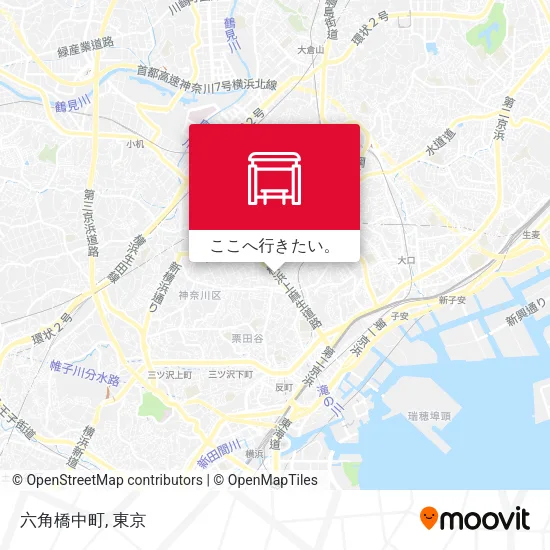 六角橋中町地図