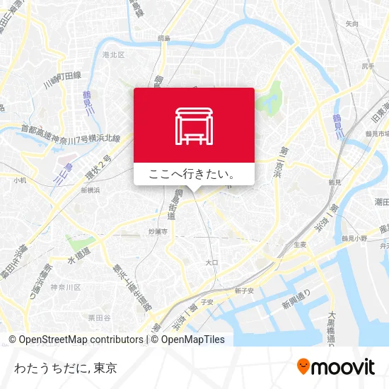 わたうちだに地図