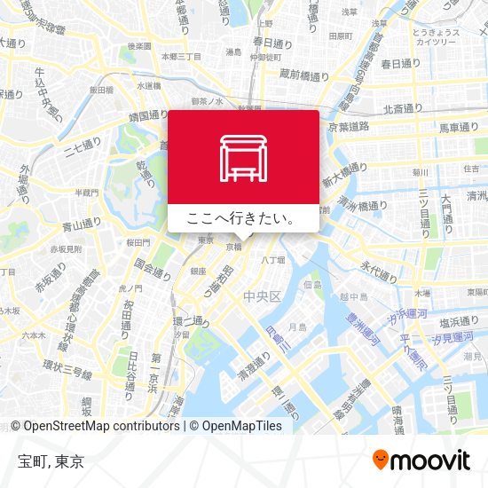 宝町地図
