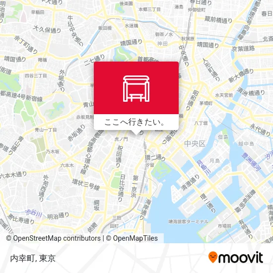 内幸町地図