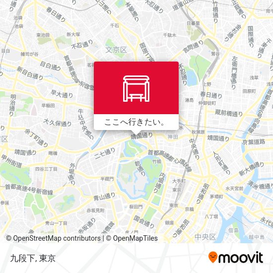 九段下地図